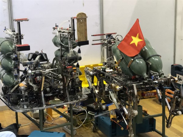 LH – WAO chinh phục giải thưởng của Hội đồng ABU Robocon 2019