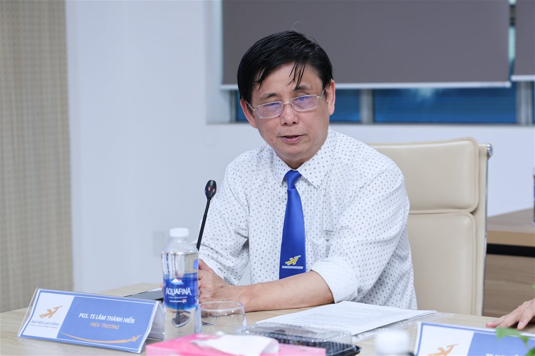 PGS. TS Lâm Thành Hiển - Hiệu trưởng trường Đại học Lạc Hồng