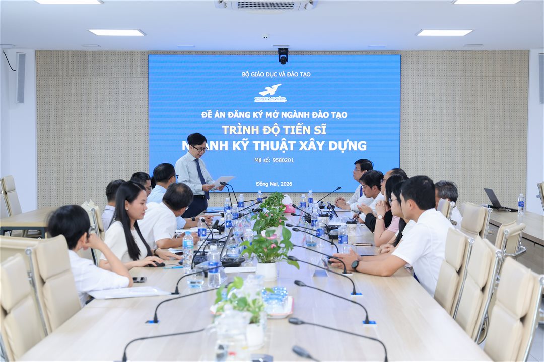 ​ Thẩm định Đề án mở ngành Tiến sĩ Kỹ thuật Xây dựng
